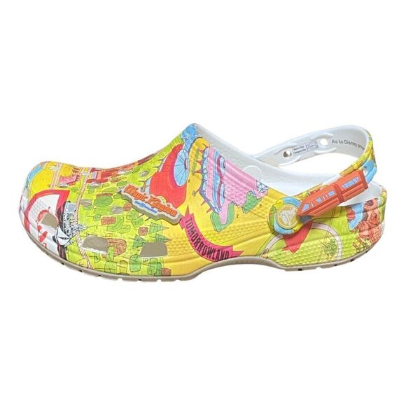 Disney Parks Crocs Magic Kingdom Park Guide Vault Collection 50th Anniversary - Picture 6 of 16